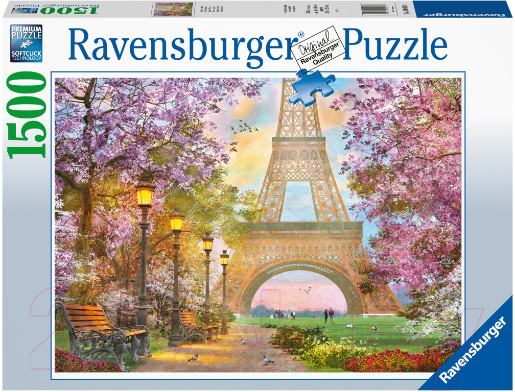 Пазл Ravensburger Романтика Парижа / 16000