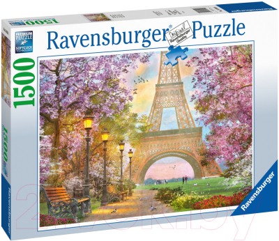 Пазл Ravensburger Романтика Парижа / 16000 (1500эл)