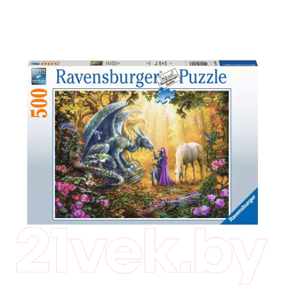 Пазл Ravensburger Дракон. Фантазия / 16580 (500эл)