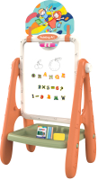 Мольберт детский Labalu Rong Run Kids с магнитным алфавитом / 400727 (оранжевый) - 
