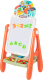 Мольберт детский Labalu Rong Run Kids с магнитным алфавитом / 400727 (оранжевый) - 