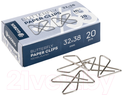Изображение товара Скрепки Globus С32х38-20Н (20шт)