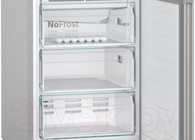 Холодильник с морозильником Bosch KGN39AI33R