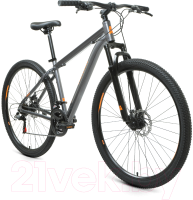 Велосипед Forward Altair 29 Disc 2020-2021 / RBKT1M39GK02 (17, темно-серый/оранжевый)