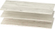 Комплект полок для корпусной мебели Памир Соната ШСЗ-800 (крафт белый) - 