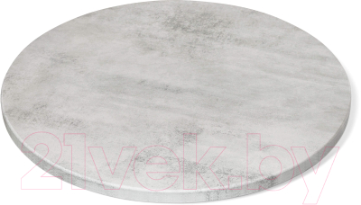 Обеденный стол Sheffilton SHT-TU14/80 МДФ (белый муар/бетон светлый)