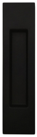 Ручка дверная Vettore L 020 MBP (черный матовый) - 