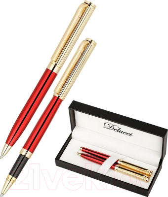 Изображение товара Ручка шариковая имиджевая Delucci Rosso / CPn_11831 (синие)