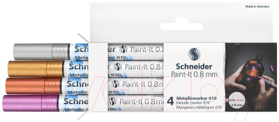 Набор маркеров Schneider Paint-It 010 / ML01011501 (4цв)