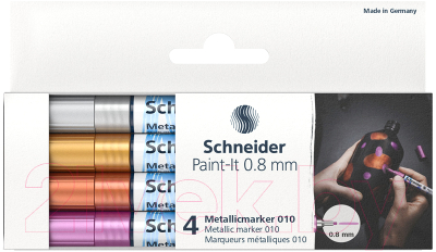 Набор маркеров Schneider Paint-It 010 / ML01011501 (4цв)