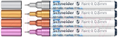 Набор маркеров Schneider Paint-It 010 / ML01011501 (4цв)