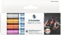 Набор маркеров Schneider Paint-It 011 / ML01111501 (4цв) - 