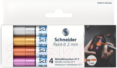 Набор маркеров Schneider Paint-It 011 / ML01111501 (4цв)