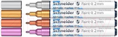 Набор маркеров Schneider Paint-It 011 / ML01111501 (4цв)