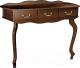 Консольный столик Мебелик Берже 6 (темно-коричневый) - 