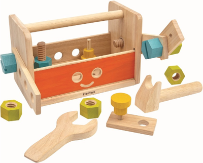 Набор инструментов игрушечный Plan Toys Ящик для инструментов Робот / 5540 - 