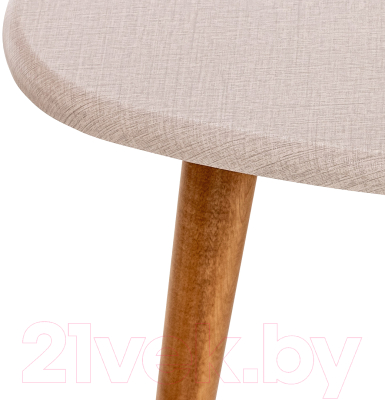 Изображение товара Журнальный столик Калифорния мебель Калифорния Стилгрей (серый лен/бежевый лен/дерево)