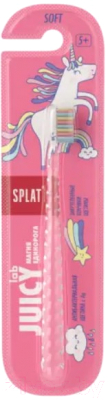 Зубная щетка Splat Juicy LAB Магия единорога для детей прозрачный