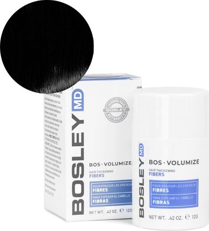 Тонирующая пудра для волос Bosley MD Volumize Hair Thickening Fibers (черный)