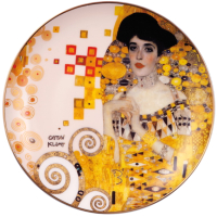 

Декоративная тарелка Goebel, Artis Orbis Gustav Klimt Адель Блох-Бауэр / 67-071-02-1
