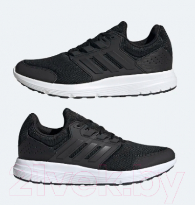 Кроссовки Adidas Galaxy 4 / F36163 (р 8, черный/белый)