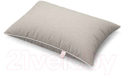 Подушка для сна Armos Plombir 70x70 (не стеганая, хлопок, лебяжий пух)