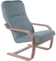 Кресло мягкое Мебелик Сайма (минт/шимо) - 