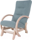 Кресло-глайдер Мебелик Мэтисон (минт/береза белая) - 