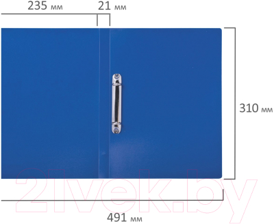 Изображение товара Папка для бумаг Brauberg 221611 (синий)