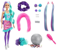 

Кукла с аксессуарами Barbie, Кукла Сюрприз Блеск Сменные прически / HBG41