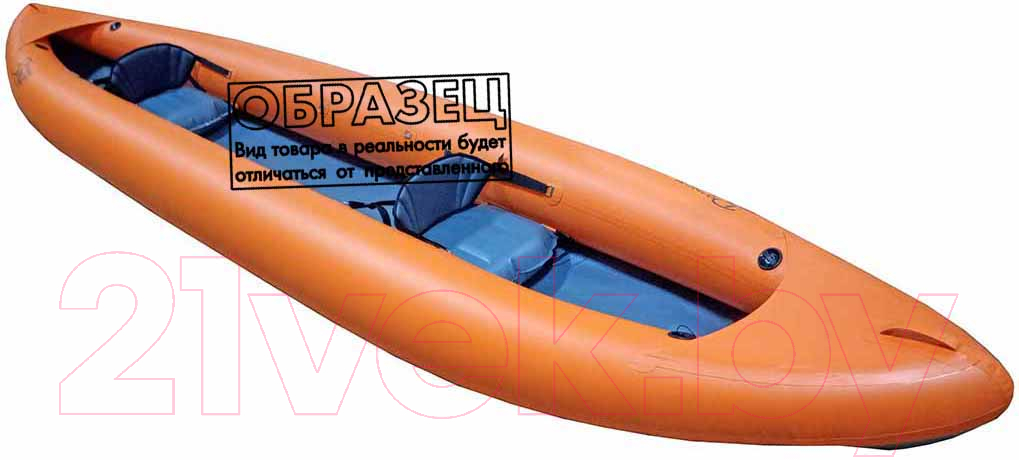 Байдарка Вольный ветер Ангара Travel 480 / 11048 (хаки) — фото 2