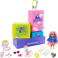 

Кукла с аксессуарами Barbie, Экстра Мини-кукла с питомцами / HDY91