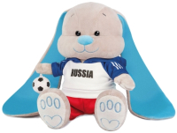 

Мягкая игрушка, Зайчик Жак футболист с мячом / JL-027-25