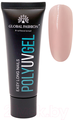 Моделирующий гель для ногтей Global Fashion PolyUVgel 12 (30г)