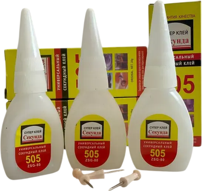 

Набор клеев, Суперклей