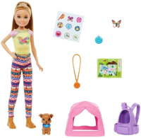 

Кукла с аксессуарами Barbie, Кемпинг Стейси / HDF70