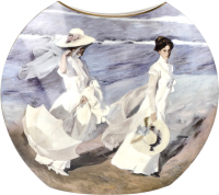

Ваза Goebel, Artis Orbis Joaquin Sorolla Лодки прогулка / 67-018-10-1