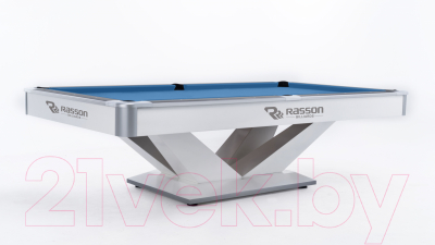 Бильярдный стол Rasson Victory II Plus / 55.300.08.1 (белый)