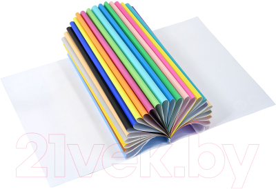 Набор цветной бумаги Schoolformat БЦ1М24Л24Ц-ШК (24цв)