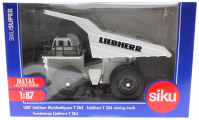 Самосвал игрушечный Siku Liebherr T 264 / 1807