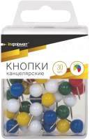 

Кнопки канцелярские inФормат, KKGC-30P