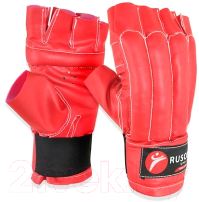 Перчатки для единоборств RuscoSport Шингарты (S, красный)