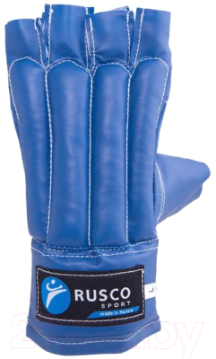 Перчатки для единоборств RuscoSport Шингарты (XL, синий)