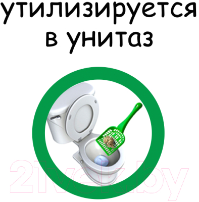 Наполнитель для туалета Eco-Premium Green (55л/20.2кг)