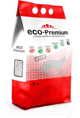 Наполнитель для туалета Eco-Premium Green (5л/1.9кг)