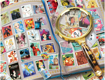 Пазл Ravensburger Альбом с марками с героями Disney / 16706 (2000эл)