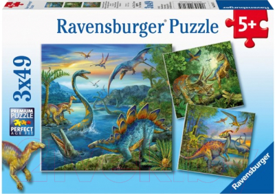 Изображение товара Набор пазлов Ravensburger Динозавры / R09317