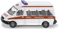 Автомобиль игрушечный Siku Скорая медицинская служба / 1083RUS - 