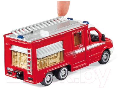 Автомобиль игрушечный Siku Машина пожарная Mercedes-Benz Sprinter 6x6 / 2113