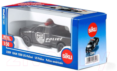 Автомобиль игрушечный Siku Dodge RAM 1500 Полиция США / 2309 (1:50)